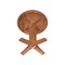 International Concepts 36 in. Solid Wood Round Top Pedestal Dining Table - 35.9 in. High, Distressed Oak K42-36RT-23B-36 - alternate 4